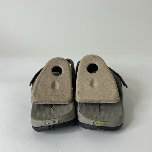 Merrell Siren 2 Womens 10 Taupe Suede Nylon Flip Flops Thong Sandals - Picture 5 of 8